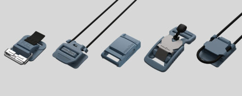 Recycled materials applications in Fidlock buckles made with recycled fishing net materials by Ocean Material®